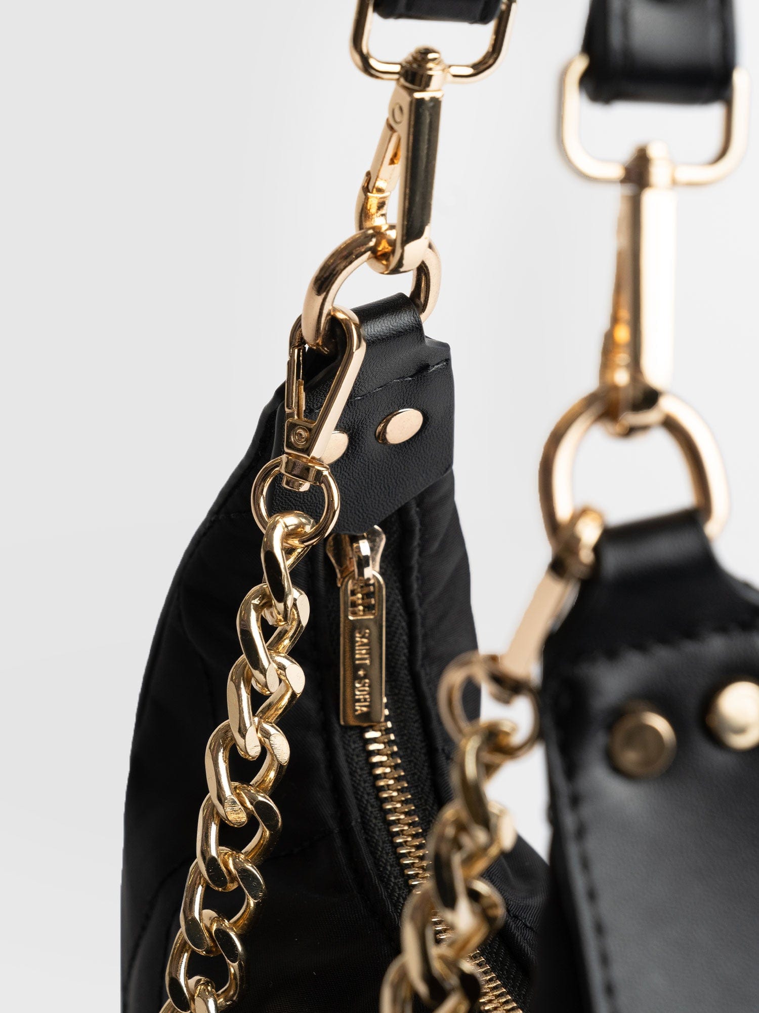 Runway Handbag - Black Nylon
